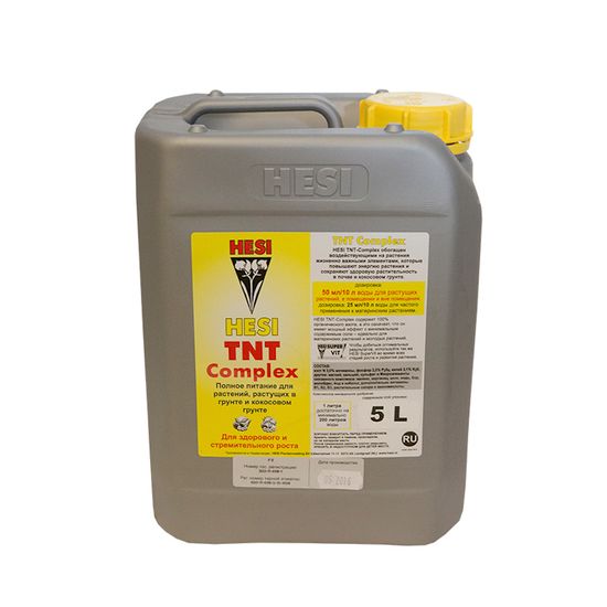 Удобрения органоминеральное для стадии вегетации Hesi TNT Complex 5 л
