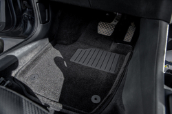 3D коврики для Skoda Rapid 2014-н.в., Seintex.90257