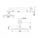 Смеситель для ванны и душа, встраиваемый Lemark Prizma - LM3922C