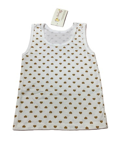 Майка на девочку из набивной кулирки на рост 86 см