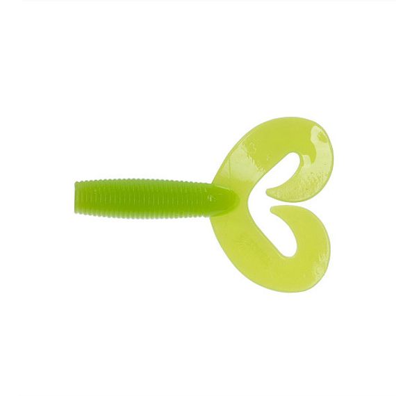 Твистер Helios Credo Double Tail 2,95&quot;/7,5 см Lime 7шт. (HS-12-008)