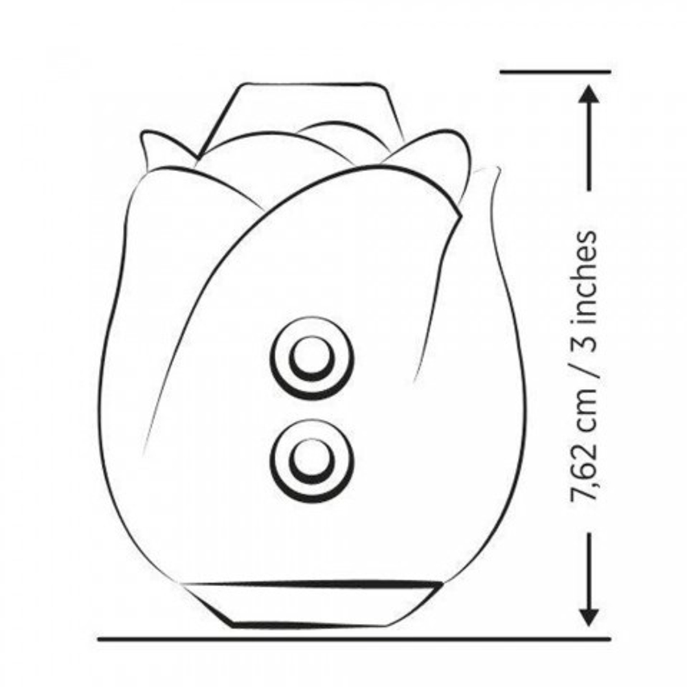 Бесконтактный клиторальный стимулятор Romp Suction Rose