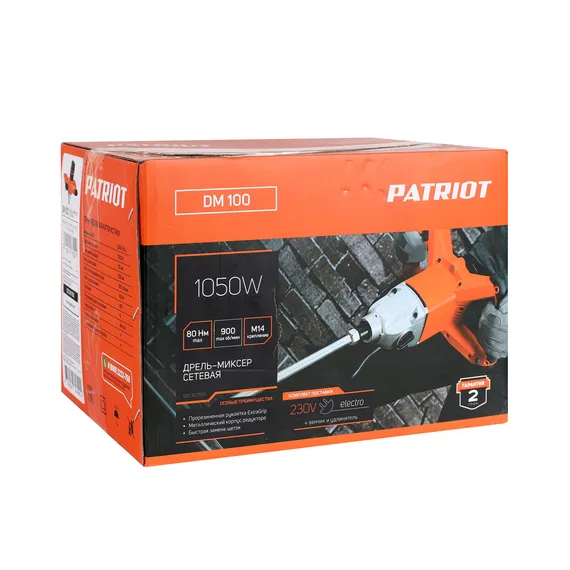 Дрель миксер "PATRIOT" DM 100