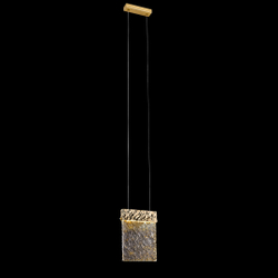 Подвесной светильник Cloyd ESCOBAR P1 / выс. 23 см - золото (арт.10681)