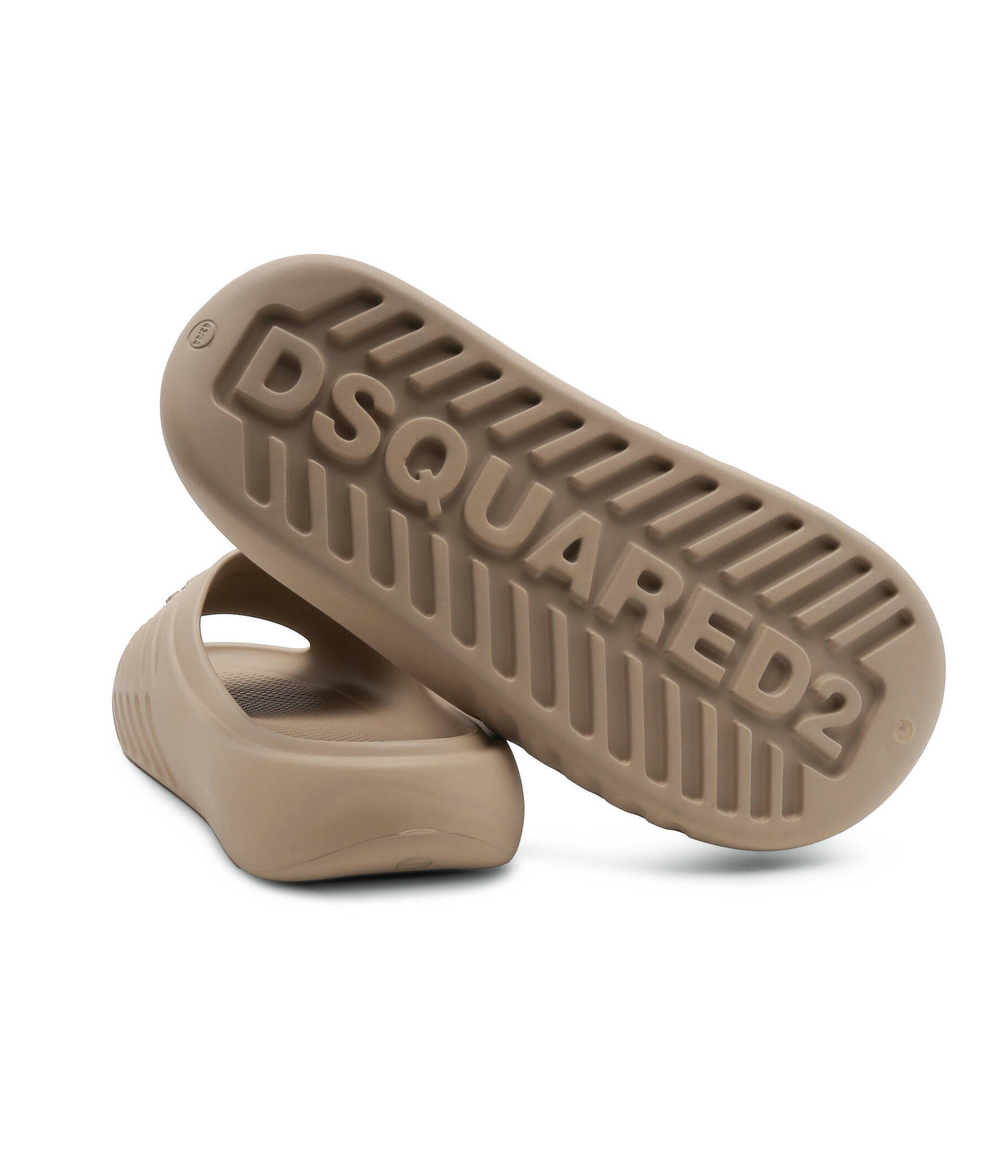 Шлепанцы Slides Dsquared2 - кремовый (FFM0025 17200001)