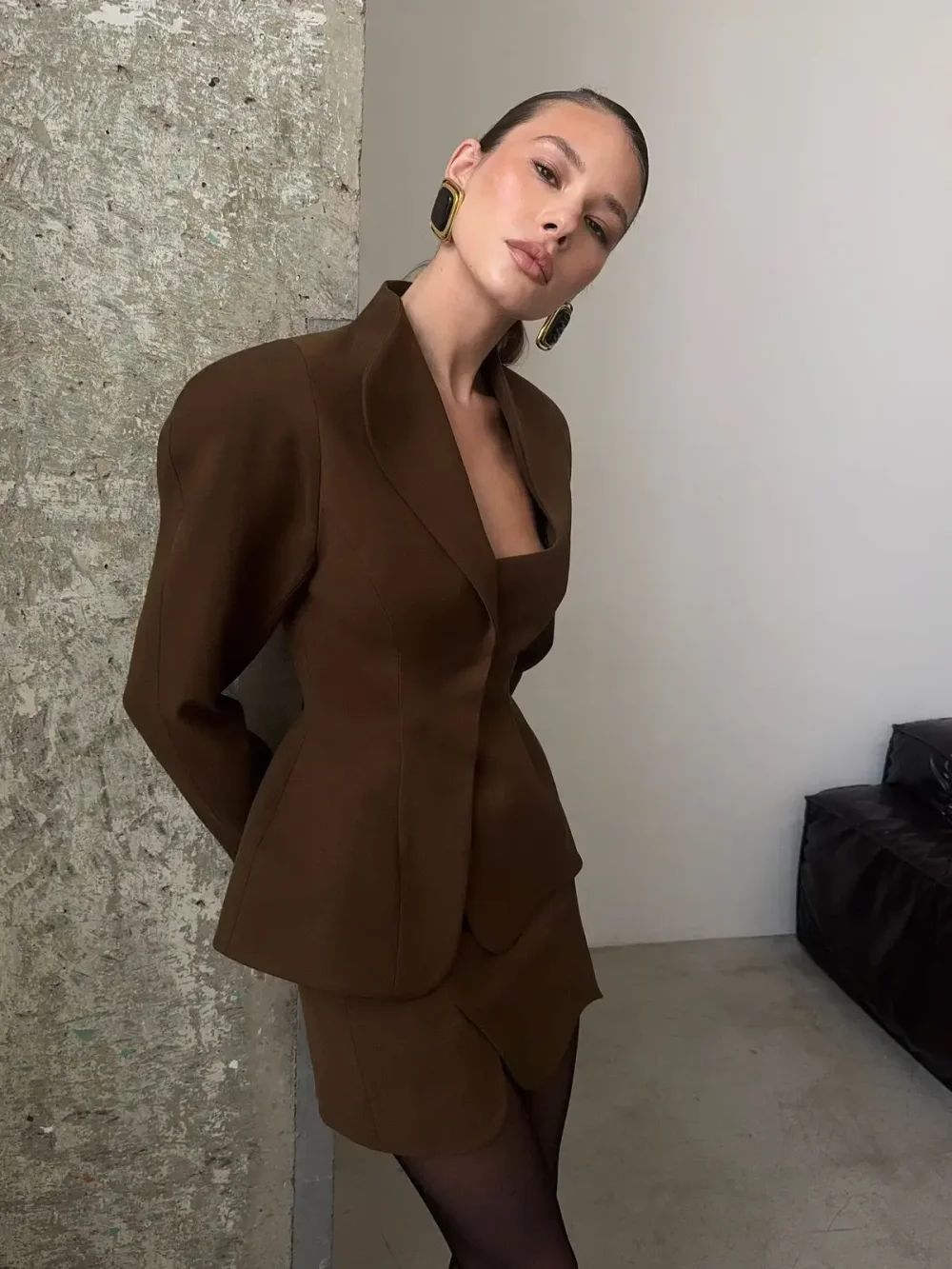 Жакет Paris, Шоколадный