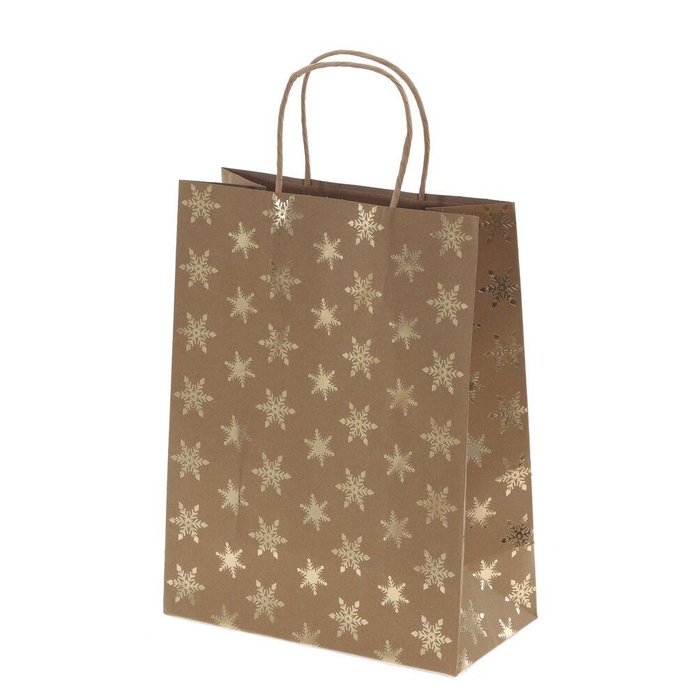 GAEM Пакет подарочный (бумага 210г/м2, блок 12шт), L24 W12 H31 см, 4в.