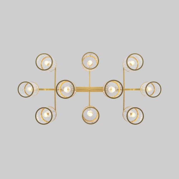 Потолочная люстра Eurosvet 60144/10 золото