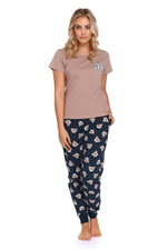 Оригинальная пижама с мишками (Размер: L) (Цвет: темно-синий)