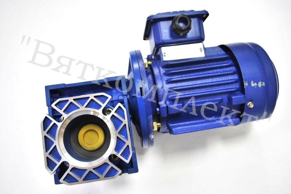 Мотор-редуктор NMRV50-60-15-0,18 B5-F-B3