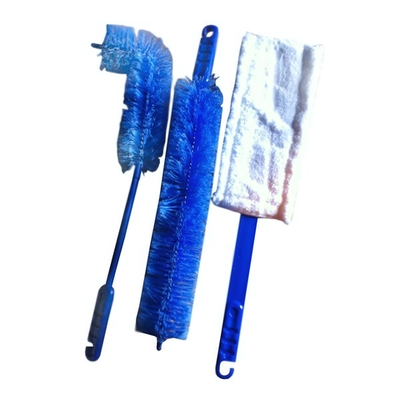 Набор из 3х щеток: микрофибра 45*12см + 2 щетки разной формы 40*6см