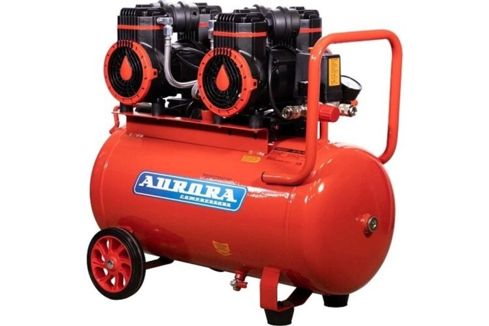 Компрессор поршневой безмасляный AURORA PASSAT-40 BLACK тихий 31400