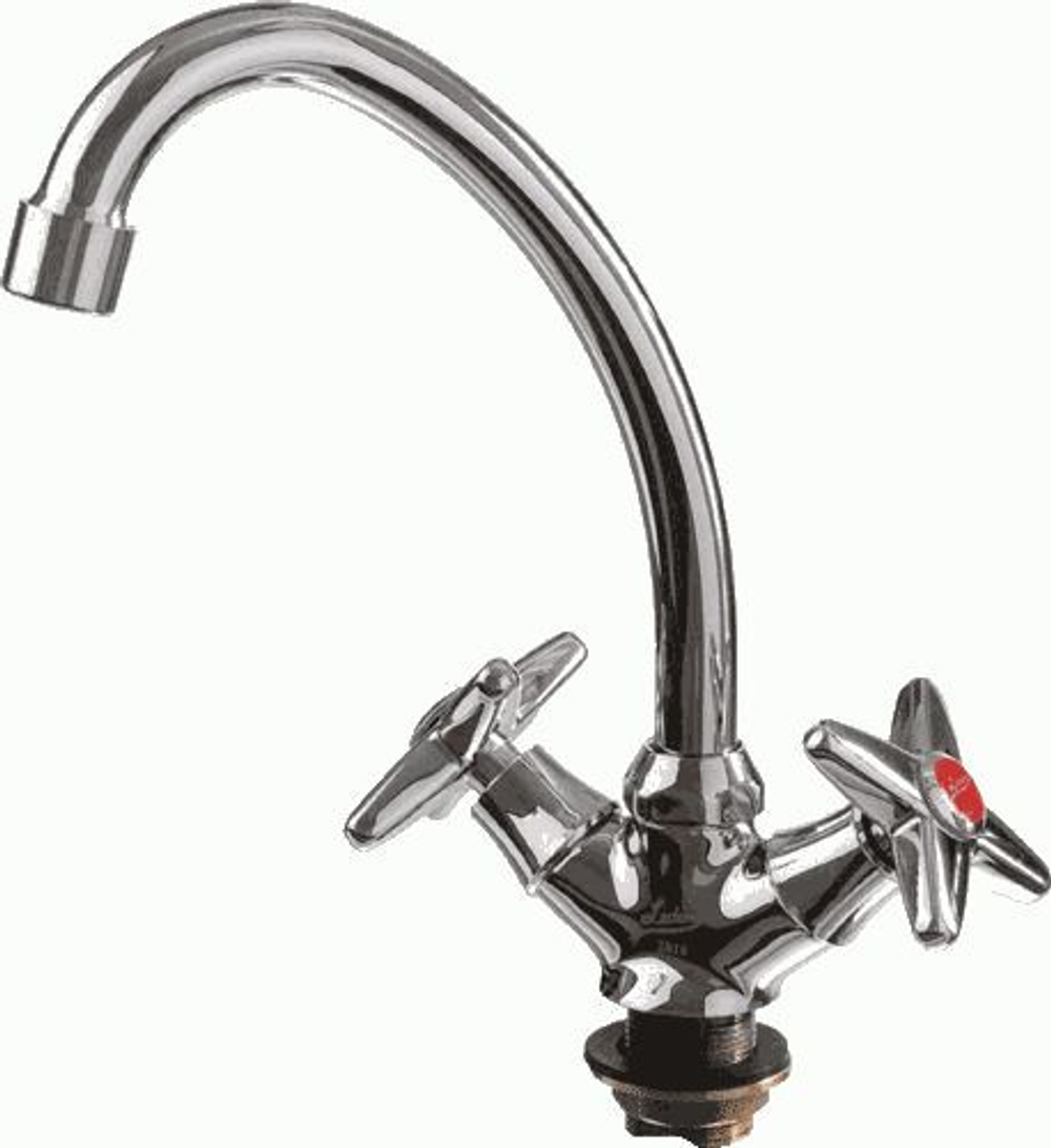 смеситель кухня LEDEMEкерамика  гайка L5920