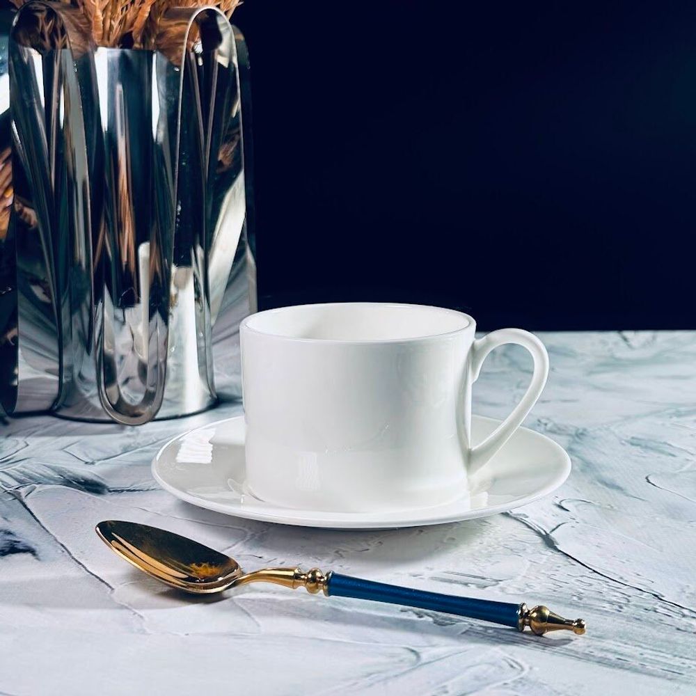 Lenardi 205-607 Чайный набор 12пр. 280 мл ATLANT в под.уп.(х6)Костяной фарфор