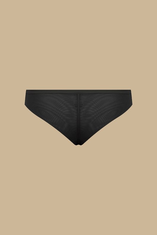 Трусы бразильяно из микрофибры и сетки / JUNA Intimates