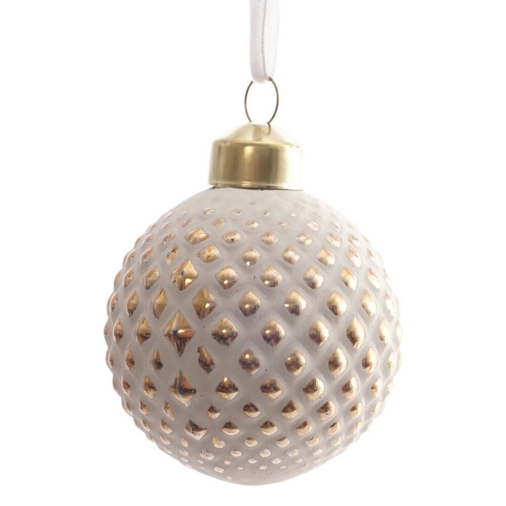 GAEM Украшение новогоднее "Шар", L6 W6 H8 см, 4в.