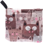 Сумка - шоппер «ИДЕЯДОМА», принт котики,65*46см/нагрузка до 10кг (инд. пакет истикер)