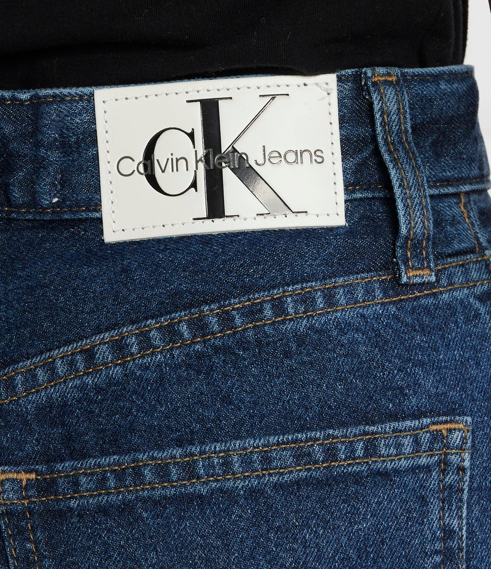 Джинсы HIGH RISE RELAXED CALVIN KLEIN JEANS - темно-синий(J20J221766)