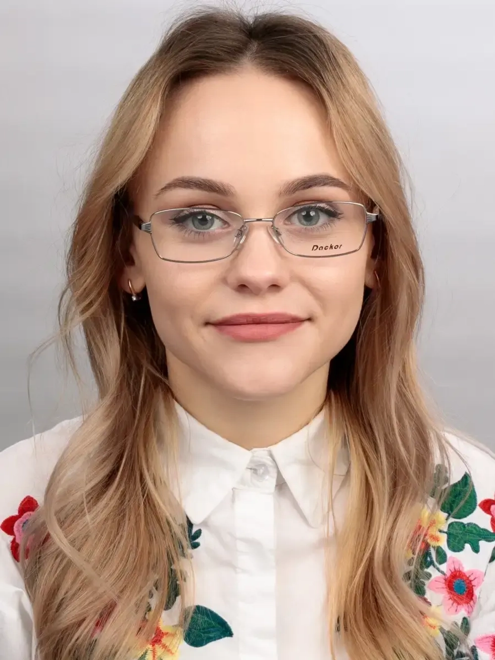 Оправа для очков для зрения женская металлическая