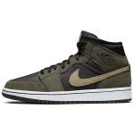 Кроссовки Jordan Air Jordan 1 Mid Olive Green, BQ6472-030