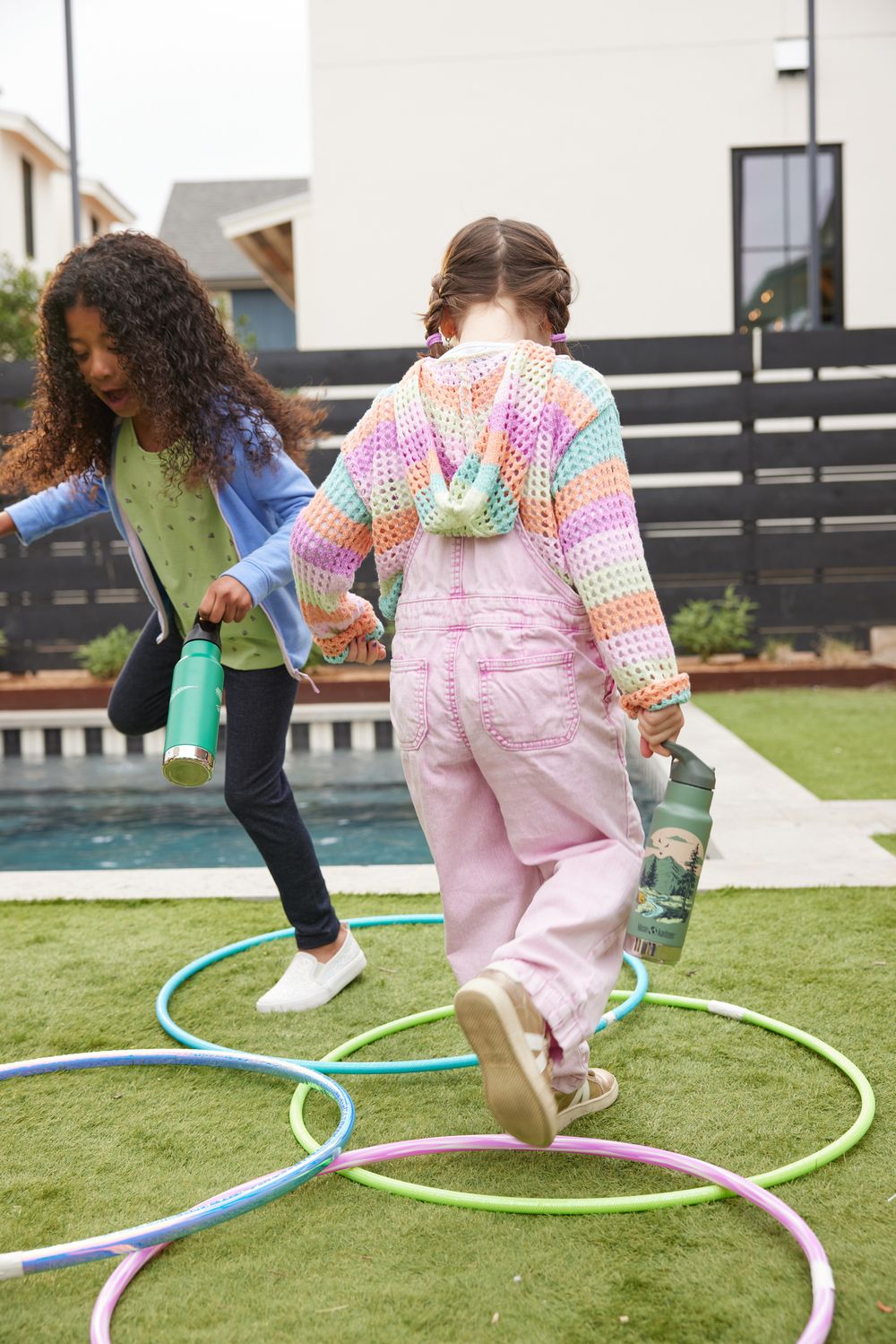 Детская термобутылка Klean Kanteen Insulated Kid Classic Flip Sport 12oz (355 мл) Mountain Scape