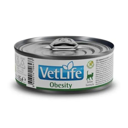 Консервы FARMINA Vet Life Cat Obesity для кошек при ожирении (паштет) - 12х85 гр