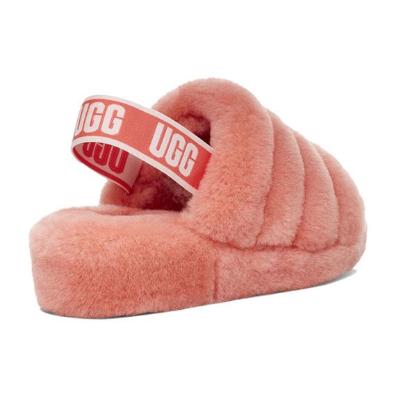 Ugg Fluff Yeah 'Coral'