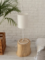 Настольная лампа с абажуром светильник прикроватный