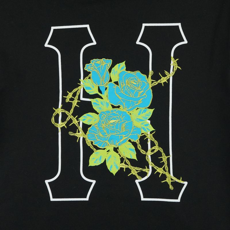 Толстовка мужская HUF Barb Wire артикул:PF00389 BLACK - купить в магазине Дайс