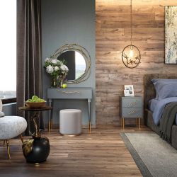 Тумба Арт Стайл с 2-мя ящиками Серый Амбер