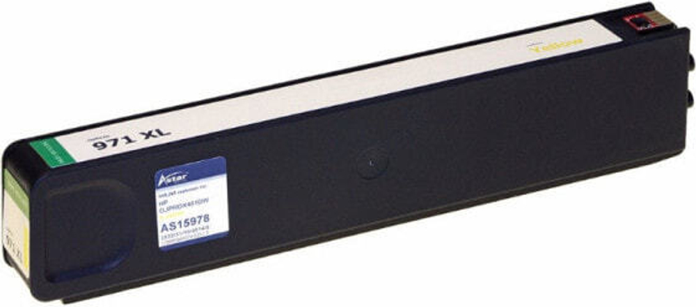 Картридж струйный желтый 1 шт Astar AS15978