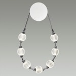 5007/25WL L-VISION ODL23 467 хром/прозрачный/металл/акрил Бра LED 25W 4000K 1555Лм CRYSTAL