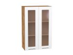 Шкаф верхний с 2-мя остекленными дверцами Валерия-М