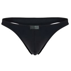 Мужские трусы тонги черные Clever Moda DESIRABLE THONG 183011