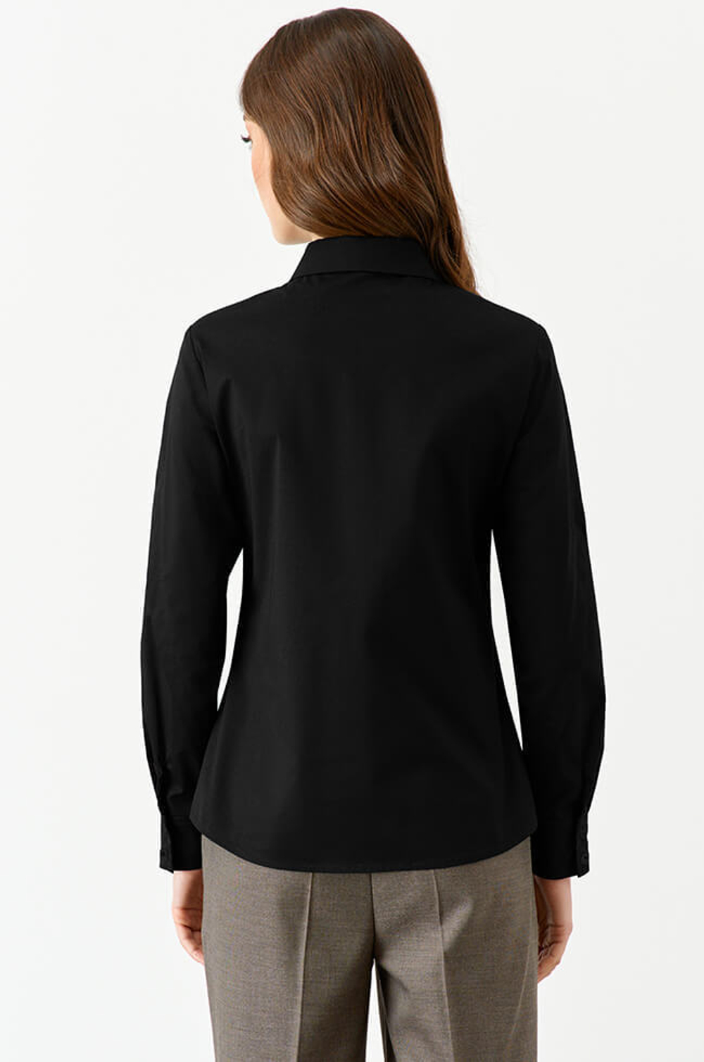 22730 Блузка женская (черный 2)