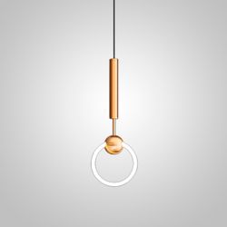 Подвесной светильник FINNUR RING D20 Brass