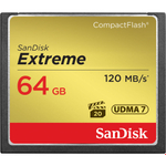 Карта памяти SanDisk CF Extreme 64 GB 120 MB/s