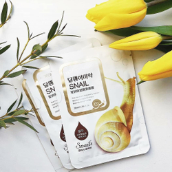 Тканевая маска с муцином улитки