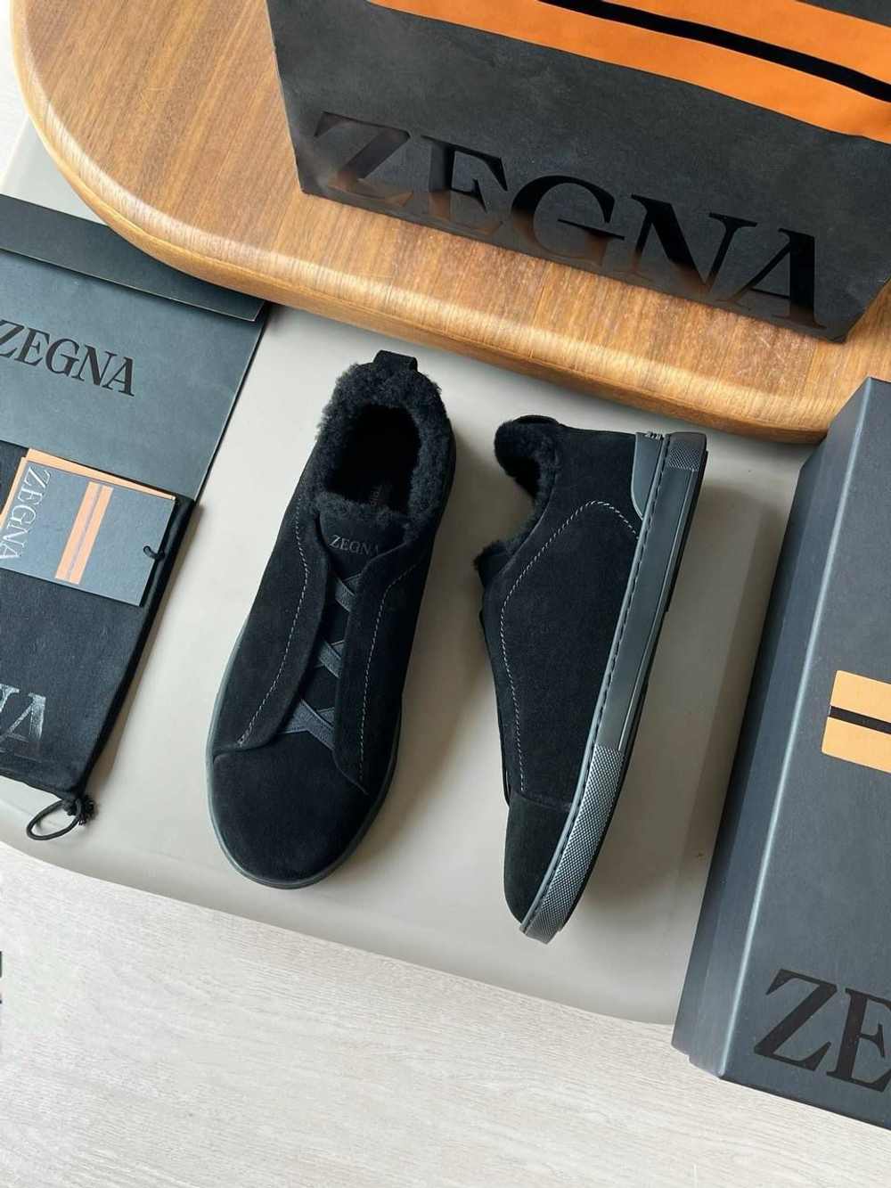 Мокасины Zegna