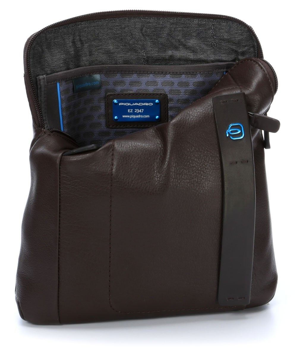 Сумка мужская Piquadro Pulse коричневый телячья кожа (CA1358P15/M)Копировать товар