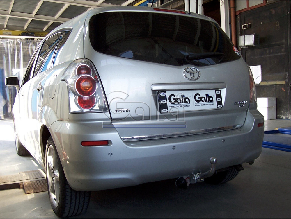 Фаркоп оцинкованный Galia T053A для Toyota Corolla Verso 2004-2009(паспорт и сертификат в комплекте)(без электрики)
