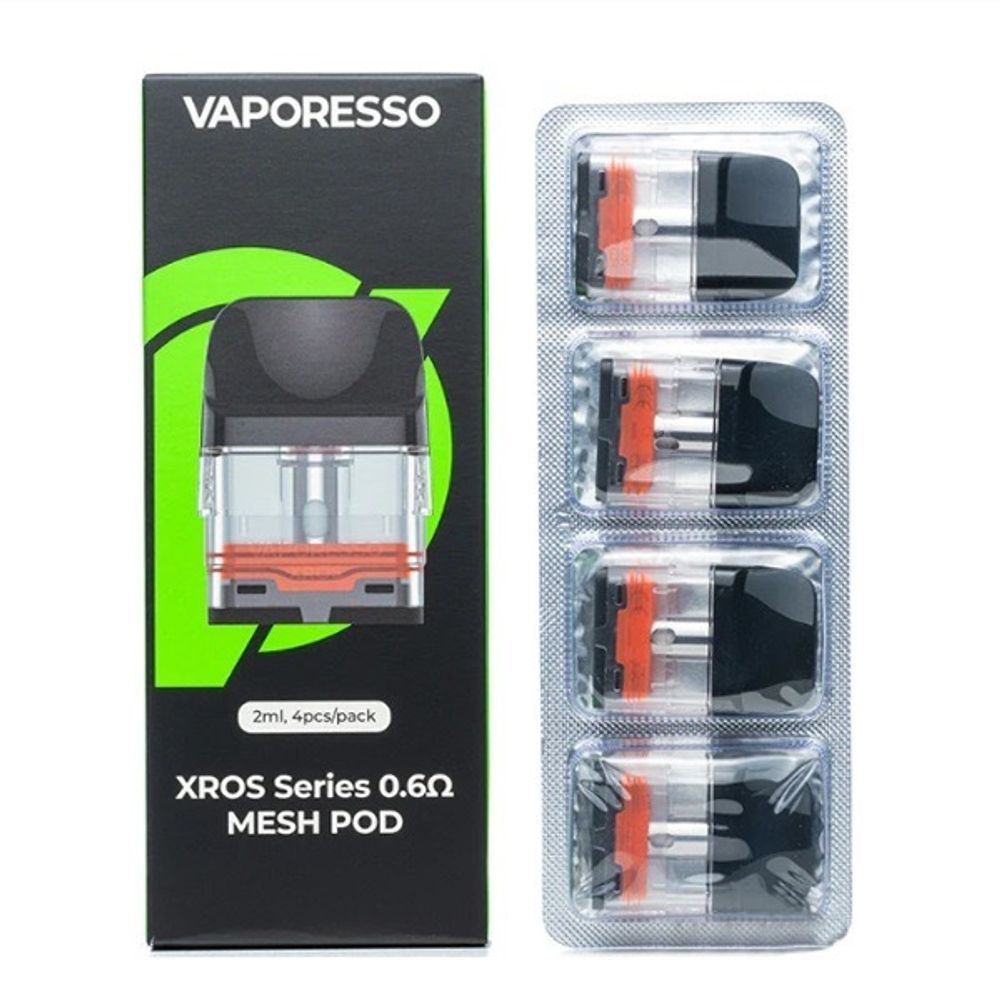 Картридж Vaporesso XROS 2ml Corex, 1.0 ohm (4шт/упак)