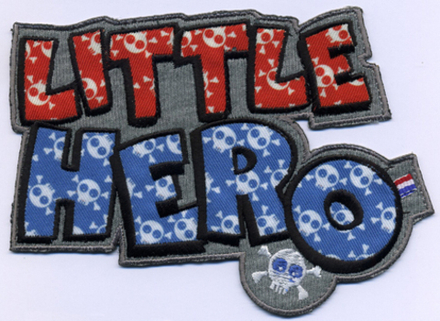 Термоаппликация HKM "Little hero", 4,5 х 2,5 см, 1 шт (10206100/031014/0008465/02_Германия)