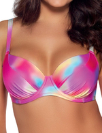 Верх купальника на тонком поролоне Ava SK163 U Pastel Tie Dye