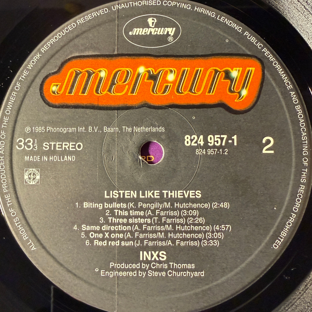 Виниловая пластинка INXS - Listen Like Thieves LP