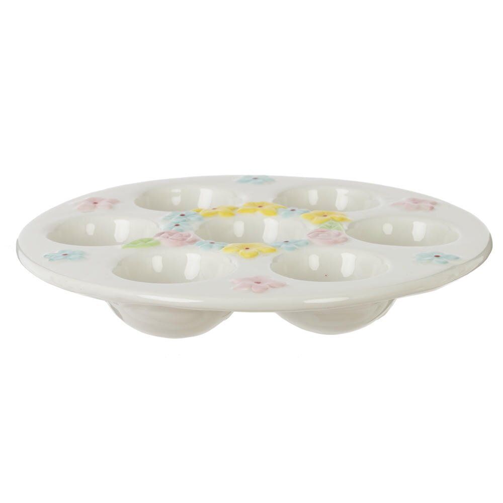 GAEM Тарелка для 7-ми яиц, L19,5 W19,5 H2,5 см