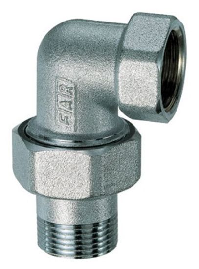 Угловой разъемный фитинг FAR 3/4" ВР-американка трехсоставной FC 5200 34