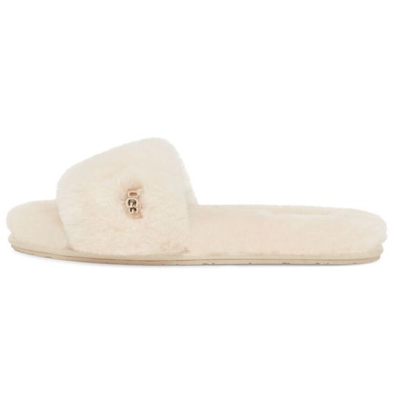 Ugg Sheepskin Slide 'Ivory'