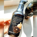 FarmStay. Восстанавливающий и укрепляющий шампунь Black Garlic Nourishing Shampoo