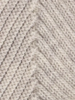 Чепчик детский вязаный на завязках